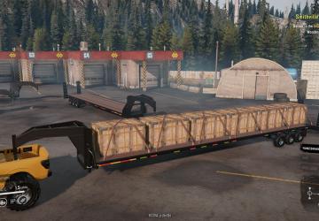 Мод Crazys...Gooseneck Trailer Pack версия 1.0 для SnowRunner (v20.1)