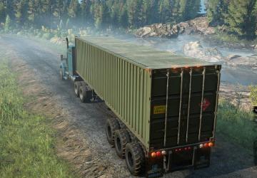 Мод Delta Semi-Trailer Pack версия 1.0.2 для SnowRunner