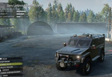 Мод Derry Longhorn Armadillo версия 1.0.0 для SnowRunner (v17.3)