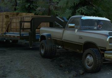 Мод Dodge Ram Cummins (1993) версия 1.0.0 для SnowRunner (v16.1)