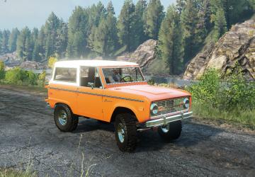 Мод Ford Bronco (1975) версия 1.0 для SnowRunner (v15.1)