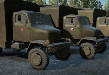 Мод Gapa 6x6 army truck версия 1.0.2 для SnowRunner