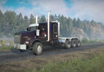 Мод Gerlinger T-Ocho 8x6 Tri-drive версия 1.0.4.0 для SnowRunner (v26.2)