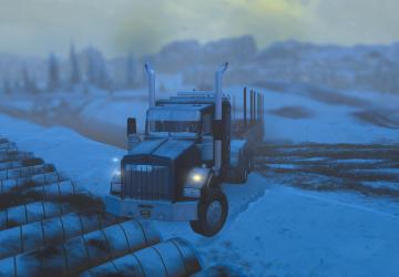 Мод Gerlinger T-Ocho 8x6 Tri-drive версия 1.0.4.0 для SnowRunner (v26.2)