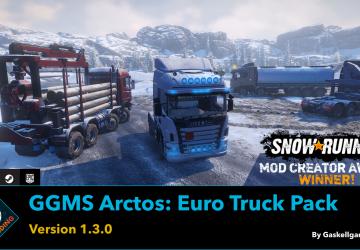 Мод GGMS Arctos: Euro Truck Pack версия 1.3.0 для SnowRunner (v16.0)