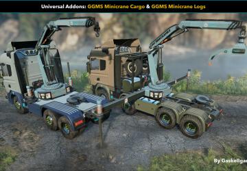 Мод GGMS Arctos: Euro Truck Pack версия 1.7.1 для SnowRunner (v20.0)