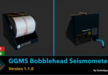Мод GGMS Bobblehead Seismometer версия 1.1.0 для SnowRunner (v17.2)