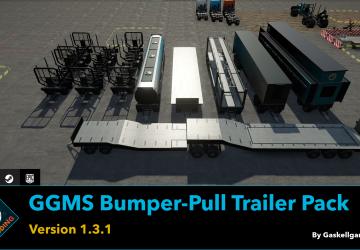 Мод GGMS Bumper-Pull Trailer Pack версия 1.3.1 для SnowRunner (v15.1)