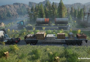 Мод GGMS Bumper-Pull Trailer Pack версия 1.3.1 для SnowRunner (v15.1)