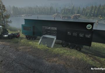 Мод GGMS Bumper-Pull Trailer Pack версия 1.3.1 для SnowRunner (v15.1)