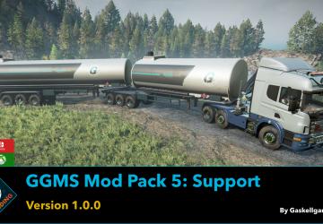 Мод GGMS Mod Pack 5 (Support) версия 1.0.0 для SnowRunner (v20.0)