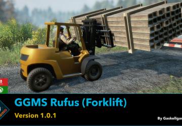 Мод GGMS Rufus (Forklift) версия 1.0.1 для SnowRunner (v16.1)