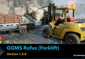 Мод GGMS Rufus (Forklift) версия 1.2.0 для SnowRunner (v17.3)