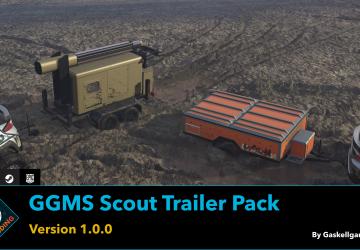 Мод GGMS Scout Trailers версия 1.0.0 для SnowRunner (v16.0)