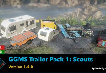 Мод GGMS Scout Trailers версия 1.4.0 для SnowRunner (v18.0)