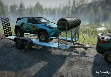 Мод GGMS Scout Trailers версия 1.4.0 для SnowRunner (v18.0)