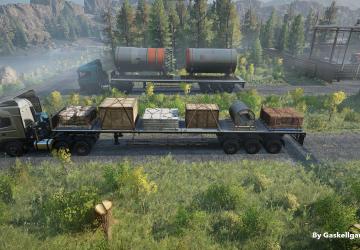 Мод GGMS Semi Trailer Pack версия 1.2.3 для SnowRunner (v15.1)