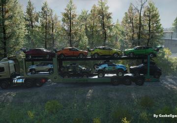 Мод GGMS Semi Trailer Pack версия 1.2.3 для SnowRunner (v15.1)