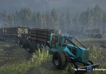 Мод GGMS Tigris and ALZ-S8400 (Skidders) версия 1.0.1 для SnowRunner (v14.2)