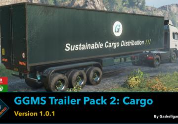 Мод GGMS Trailer Pack 2 (Cargo) версия 1.0.1 для SnowRunner (v17.3)