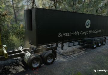 Мод GGMS Trailer Pack 2 (Cargo) версия 1.0.1 для SnowRunner (v17.3)