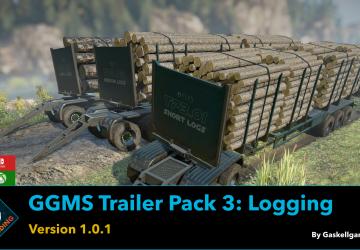 Мод GGMS Trailer Pack 3 (Logging) версия 1.0.1 для SnowRunner (v17.3)