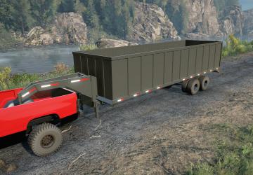 Мод Gooseneck trailer pack версия 5 для SnowRunner (v40.1)