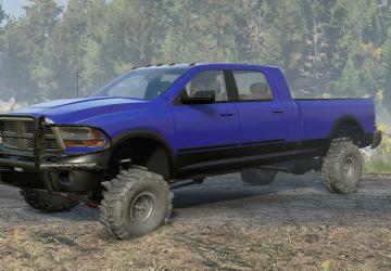 Мод GWC D3500 SRW Mega Cab версия 1.0.0 для SnowRunner (v18.0)