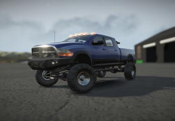 Мод GWC D3500 SRW Mega Cab версия 1.0.0 для SnowRunner (v18.0)