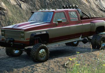 Мод GWC G3200 Crew Cab Dually версия 1.0.0 для SnowRunner (v16.1)