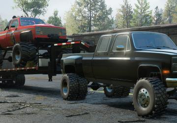 Мод GWC G3200 Crew Cab Dually версия 1.0.0 для SnowRunner (v16.1)