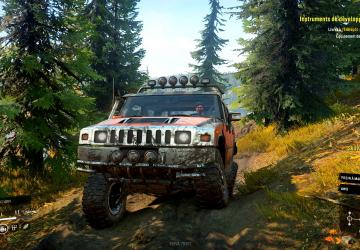 Мод Hummer H2 HyperFleX by MudSeries версия 1.0 для SnowRunner