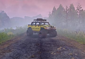 Мод Hummer H2 JBE версия 0.7 для SnowRunner