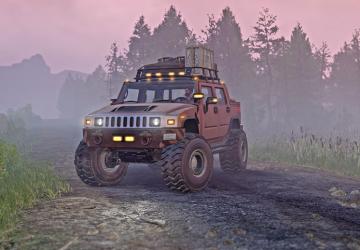 Мод Hummer H2 JBE версия 0.7 для SnowRunner