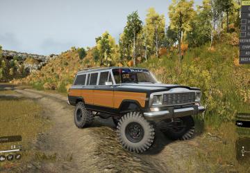 Мод Jeep Wagoneer (1991) версия 1.3.0 для SnowRunner (v15.1)