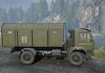 Мод КамАЗ-4326 версия 1.0 для SnowRunner (v23.0)