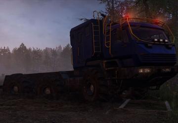 Мод KAMAZ-6345 Arctic версия 1.5 для SnowRunner (v5.4)