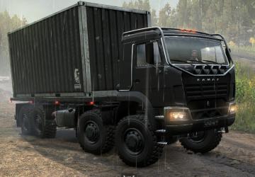 Мод KAMAZ-6560 версия 2.3 для SnowRunner (v10.1)