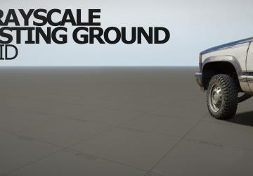 Карта «Grayscale Testing Ground - Grid» версия 1.0 для SnowRunner (v18.0)