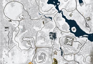Карта «Hope Country winter» версия 2.0.0 для SnowRunner (v23.0)