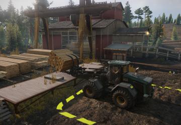 Карта «Mill Road, Oregon» версия 1.2 для SnowRunner (v17.3)