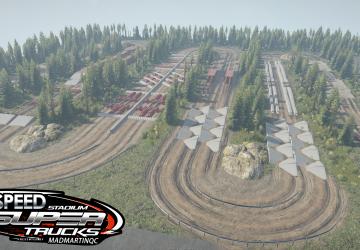 Карта «Stadium Super Truck» версия 1.02 для SnowRunner (v15.1)