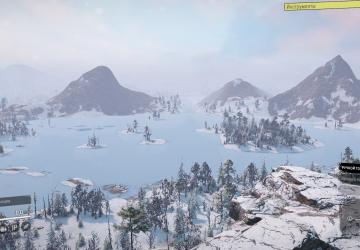 Карта «Тёплое озеро» версия 15.0 для SnowRunner