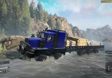 Мод Keny C-500 TwinSteer 10x10 версия 7.3 для SnowRunner