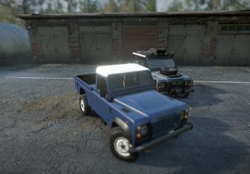 Мод Land Rover Defender 110 HCPU версия 1.2.1 для SnowRunner (v32.1)