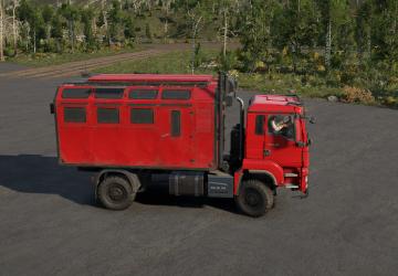 Мод MAN Truck TGS 480 6X6 версия 2.0.5 для SnowRunner (v17.3)