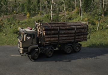 Мод MAN Truck TGS 480 8X8 версия 1.8.0 для SnowRunner (v12.2)