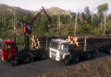 Мод MAN Truck TGS 480 8X8 версия 1.8.0 для SnowRunner (v12.2)