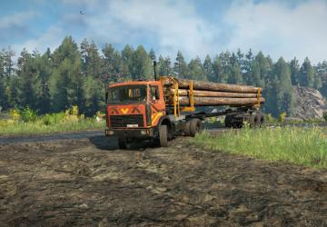 Мод MAZ short cab pack версия 1.0 для SnowRunner