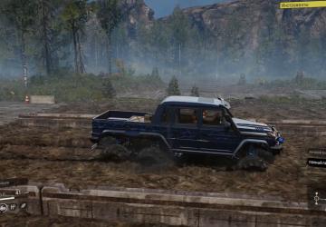 Мод Merc_G63_6X6 версия 2.2 для SnowRunner (v15.1)